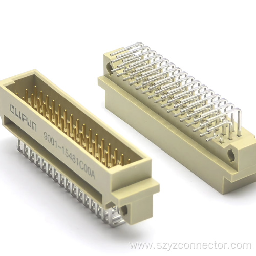 DIN 41612 Connector Large Current Right Angle Male 3*16P